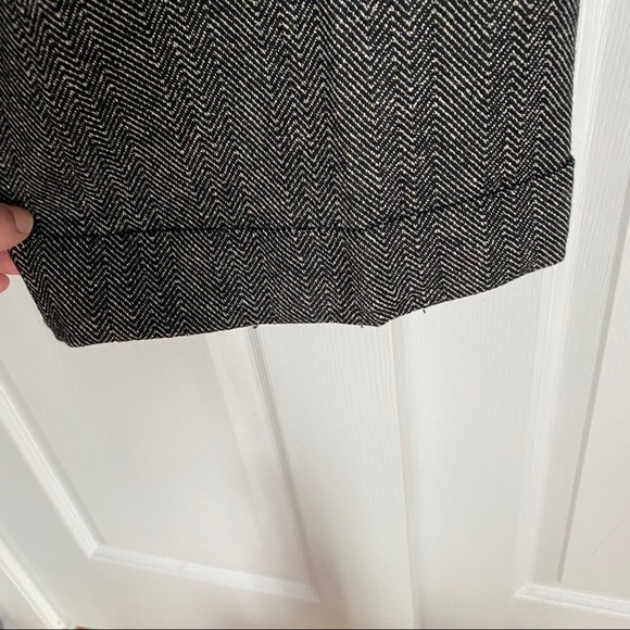 ANNE KLEIN TWEED WIDE LEG CUFFED PANT - Picture 6 of 11